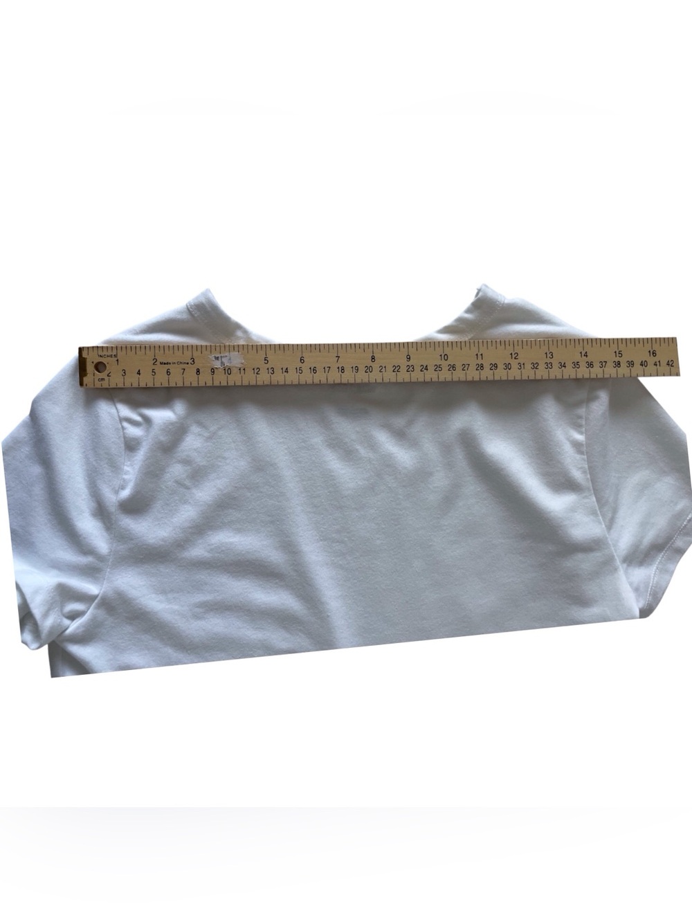 Women's Girls Junior Wild Fable White Crop Top, L - Picture 9 of 9